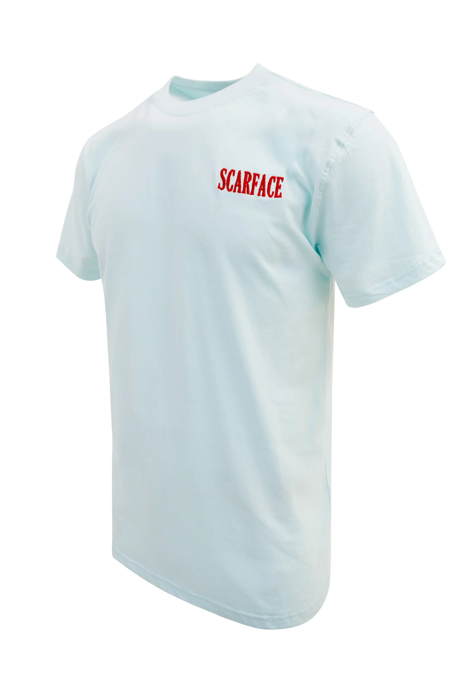 Men's Scarface Chest Embroidery Graphic T-Shirt - Image 2