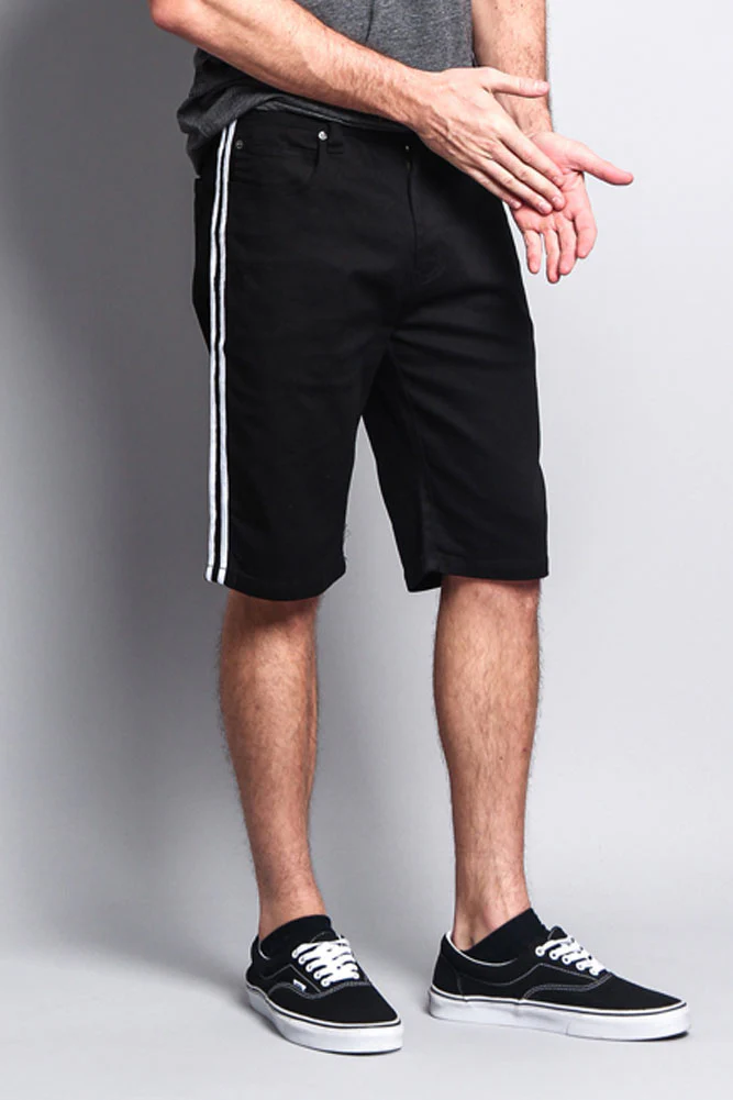 Men's Shorts with Stripes - Image 3