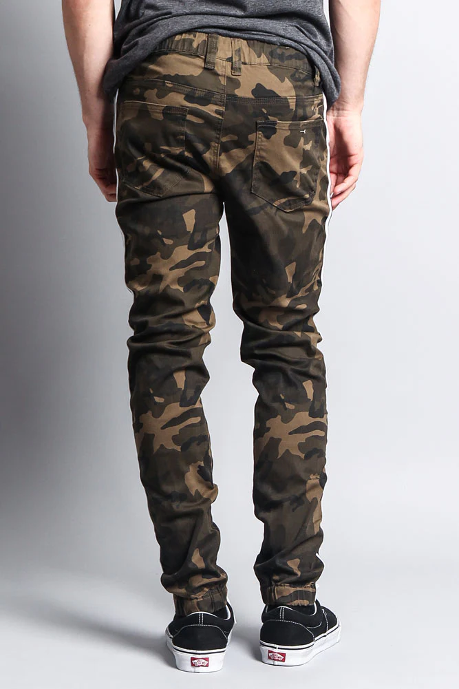 Men's Side Striped Band Joggers - Image 10