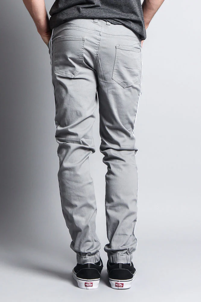 Men's Side Striped Band Joggers - Image 14