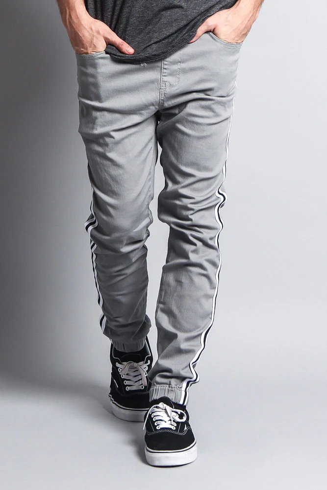 Men's Side Striped Band Joggers - Image 15