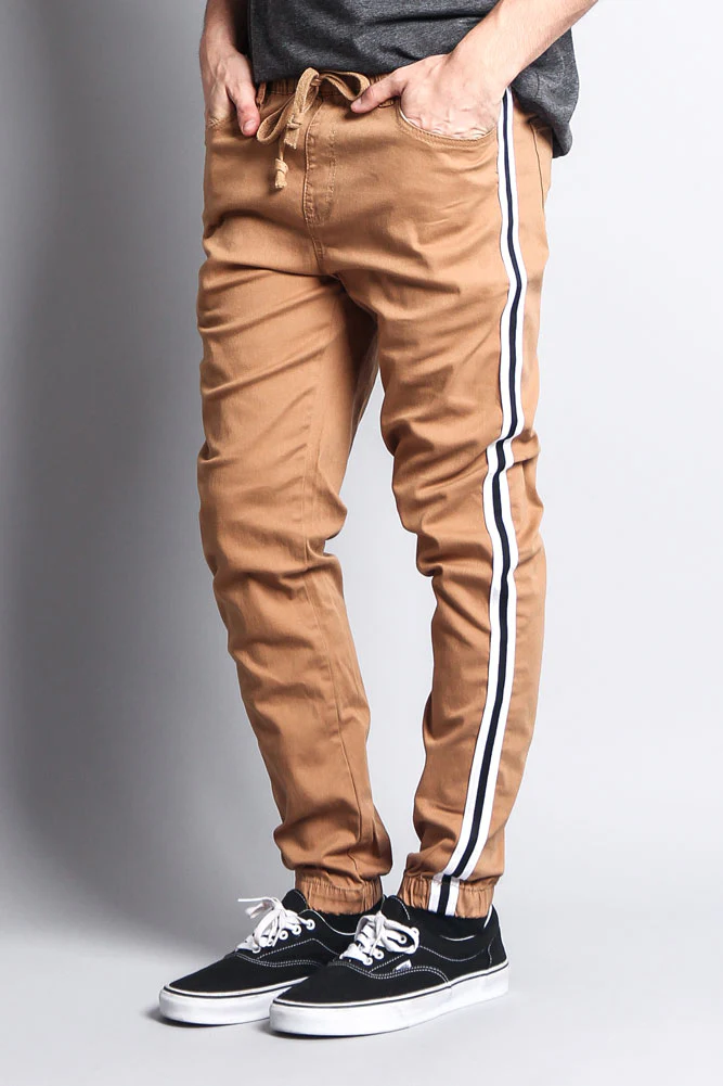 Men's Side Striped Band Joggers - Image 17
