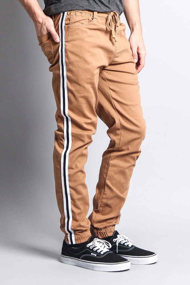 Men's Side Striped Band Joggers - Image 18