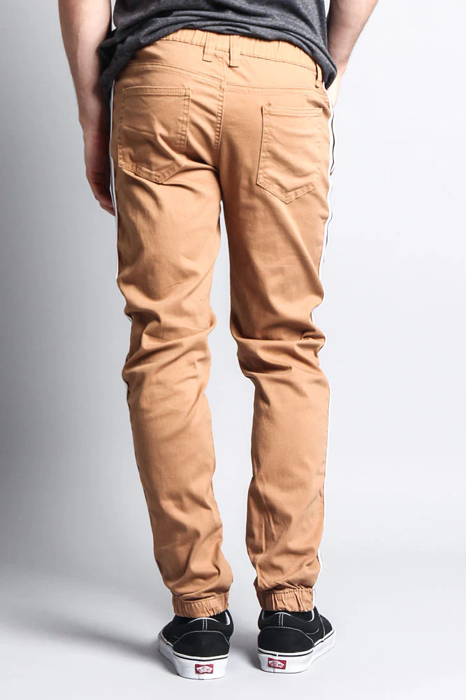 Men's Side Striped Band Joggers - Image 19