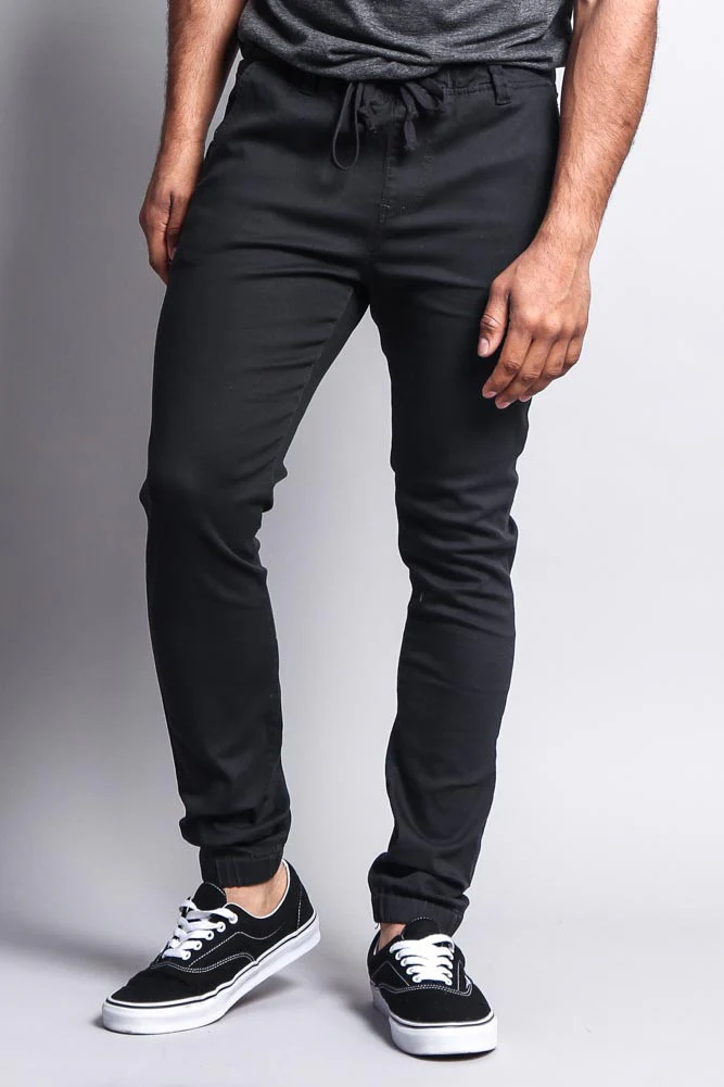 Men's Slant-Pocket Skinny Joggers - Image 12