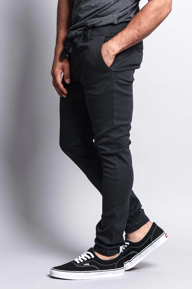 Men's Slant-Pocket Skinny Joggers - Image 13
