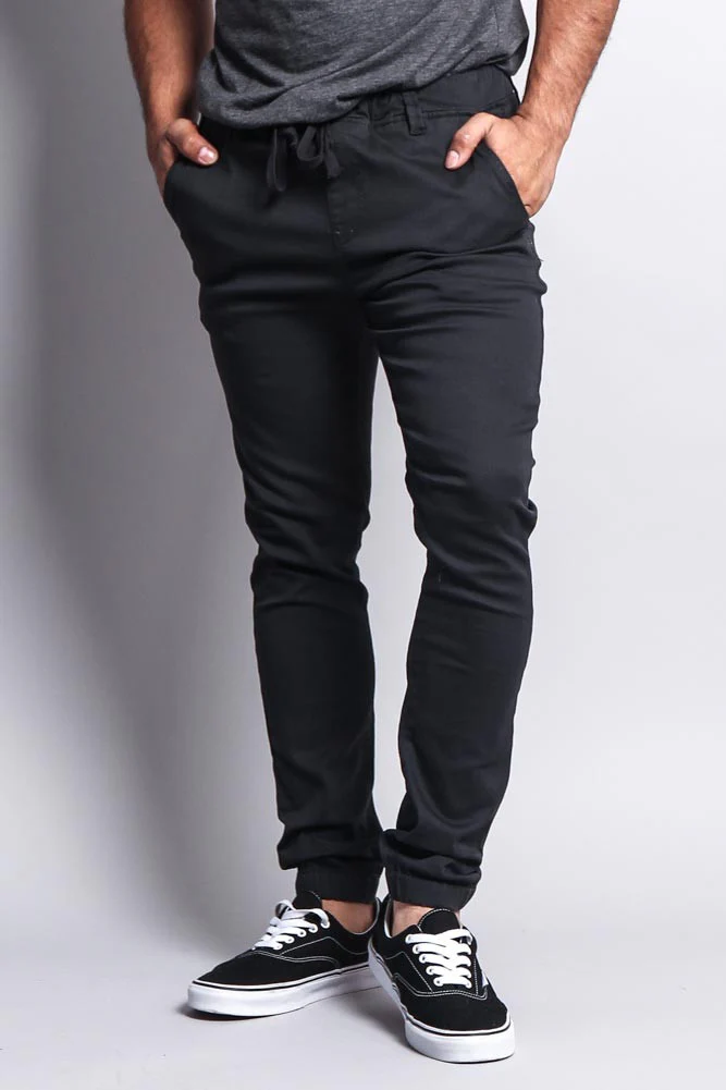 Men's Slant-Pocket Skinny Joggers - Image 15