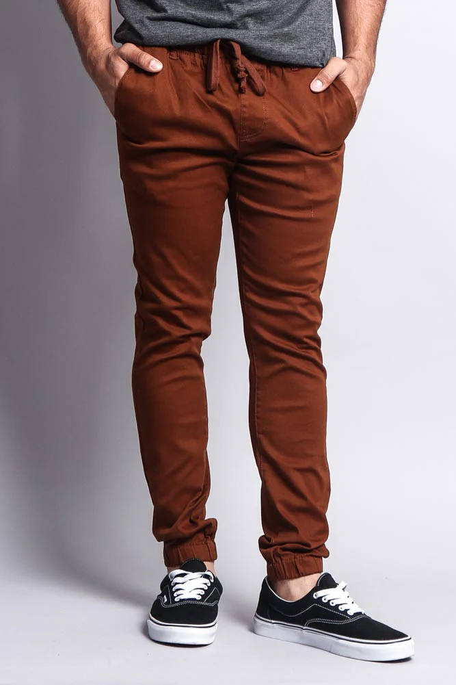 Men's Slant-Pocket Skinny Joggers - Image 17