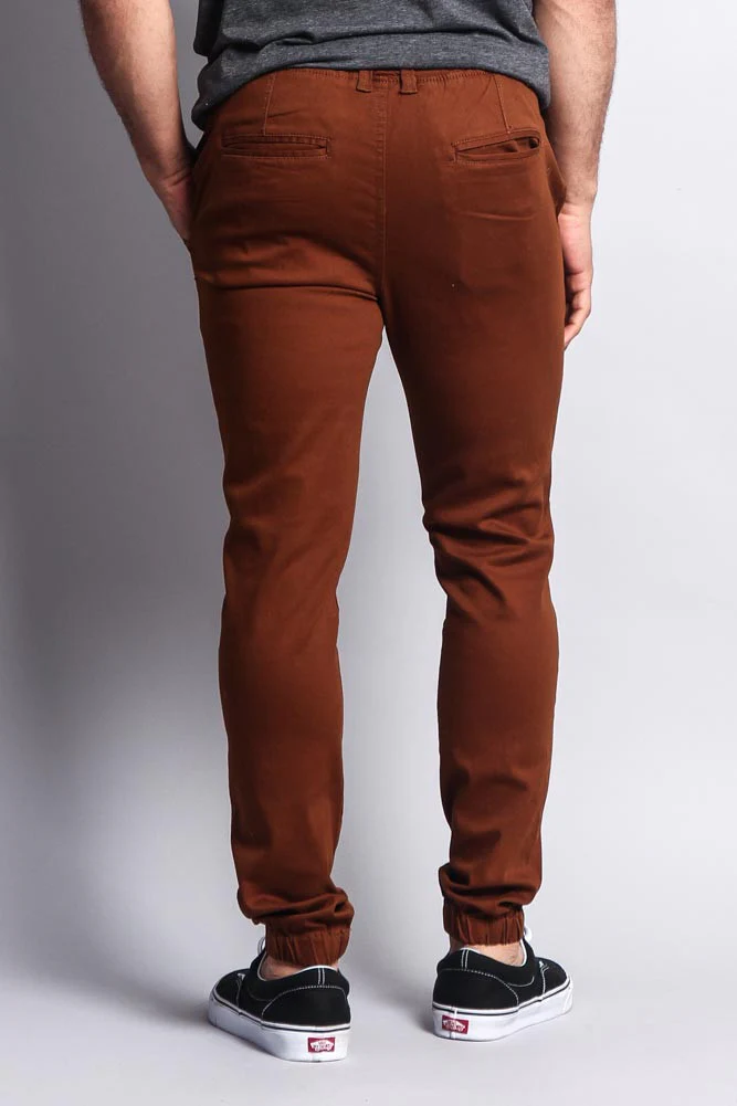 Men's Slant-Pocket Skinny Joggers - Image 19