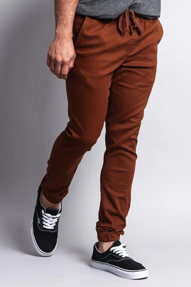 Men's Slant-Pocket Skinny Joggers - Image 20