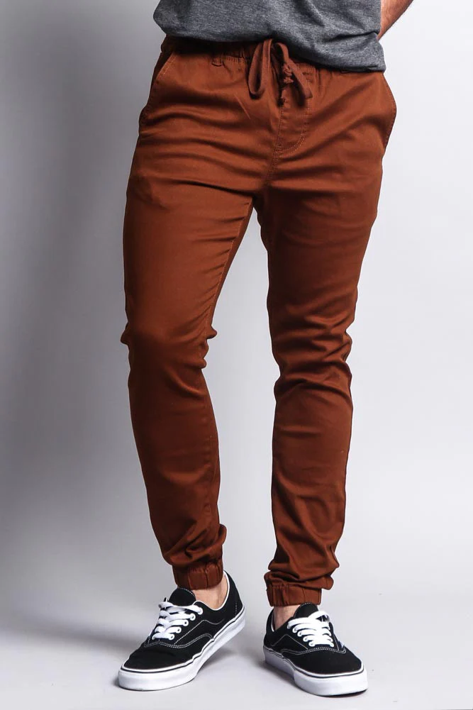 Men's Slant-Pocket Skinny Joggers - Image 21