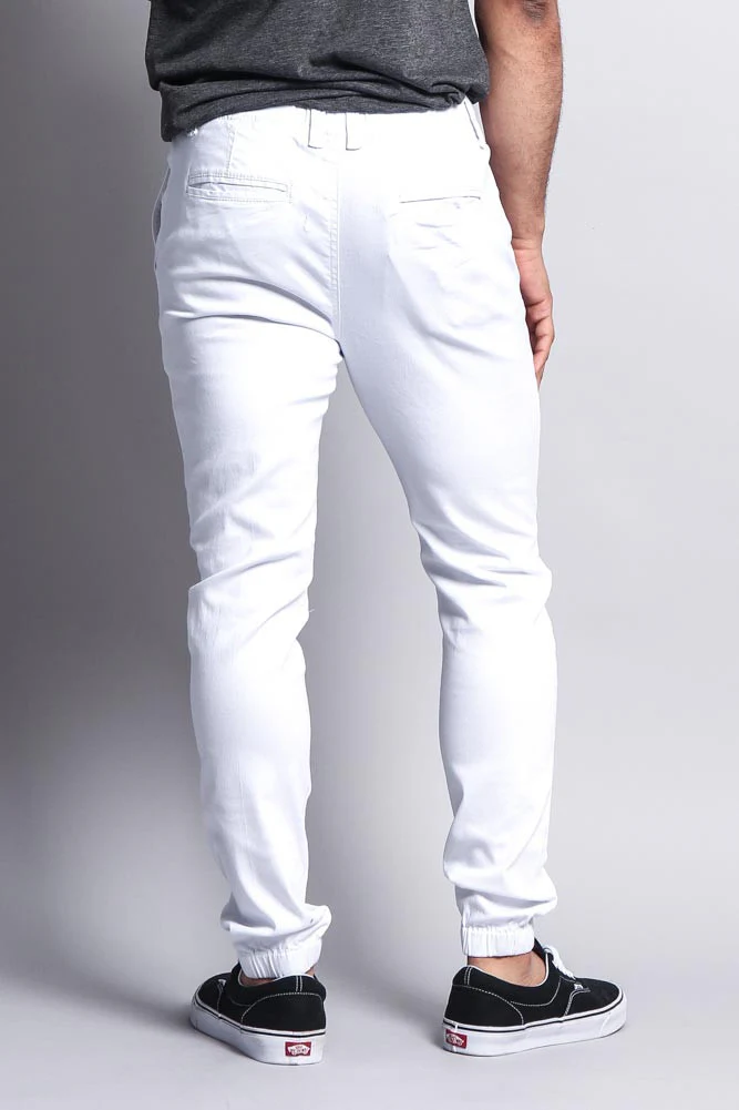 Men's Slant-Pocket Skinny Joggers - Image 38
