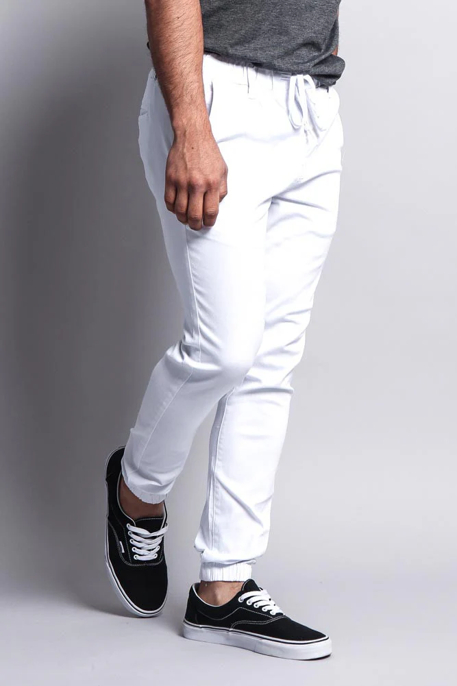 Men's Slant-Pocket Skinny Joggers - Image 39