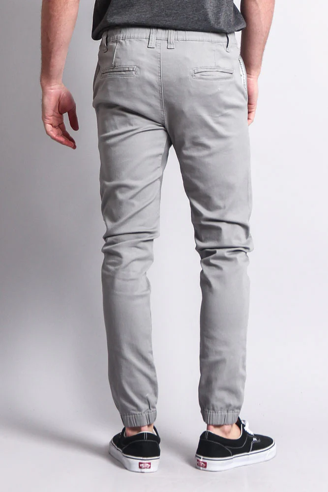 Men's Slant-Pocket Skinny Joggers - Image 43