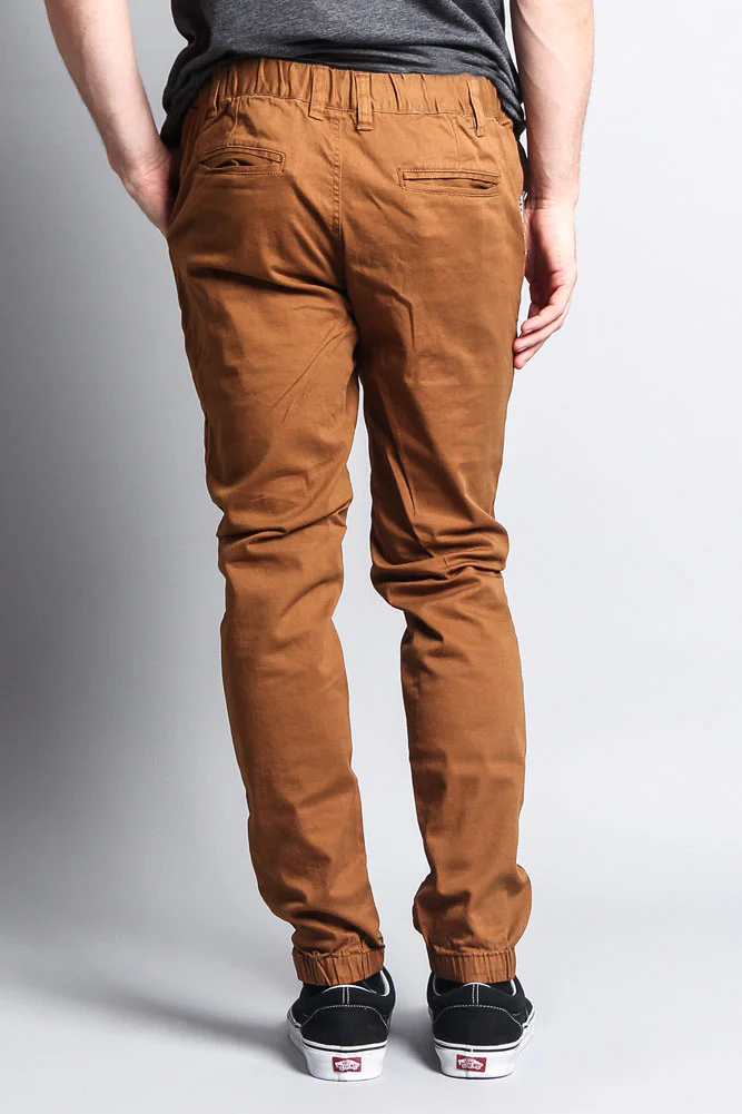Men's Slant-Pocket Skinny Joggers - Image 49