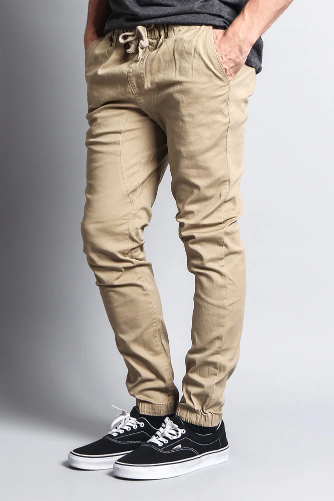 Men's Slant-Pocket Skinny Joggers - Image 52