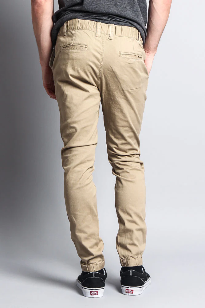 Men's Slant-Pocket Skinny Joggers - Image 54