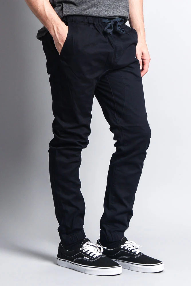 Men's Slant-Pocket Skinny Joggers - Image 58