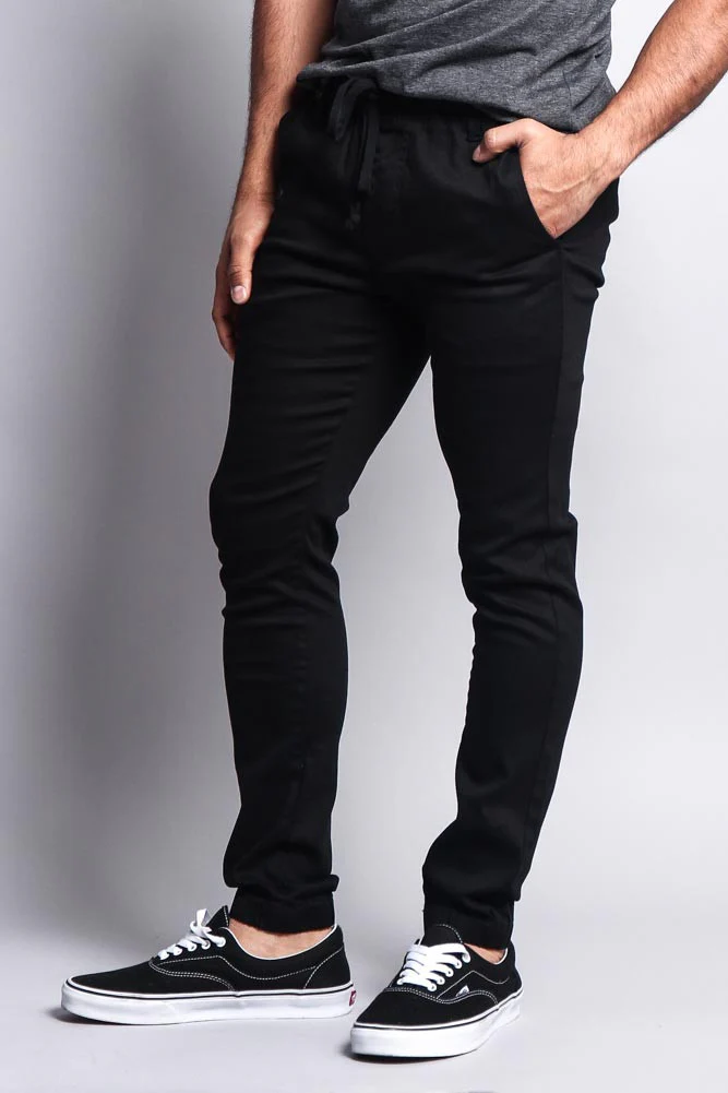 Men's Slant-Pocket Skinny Joggers - Image 6