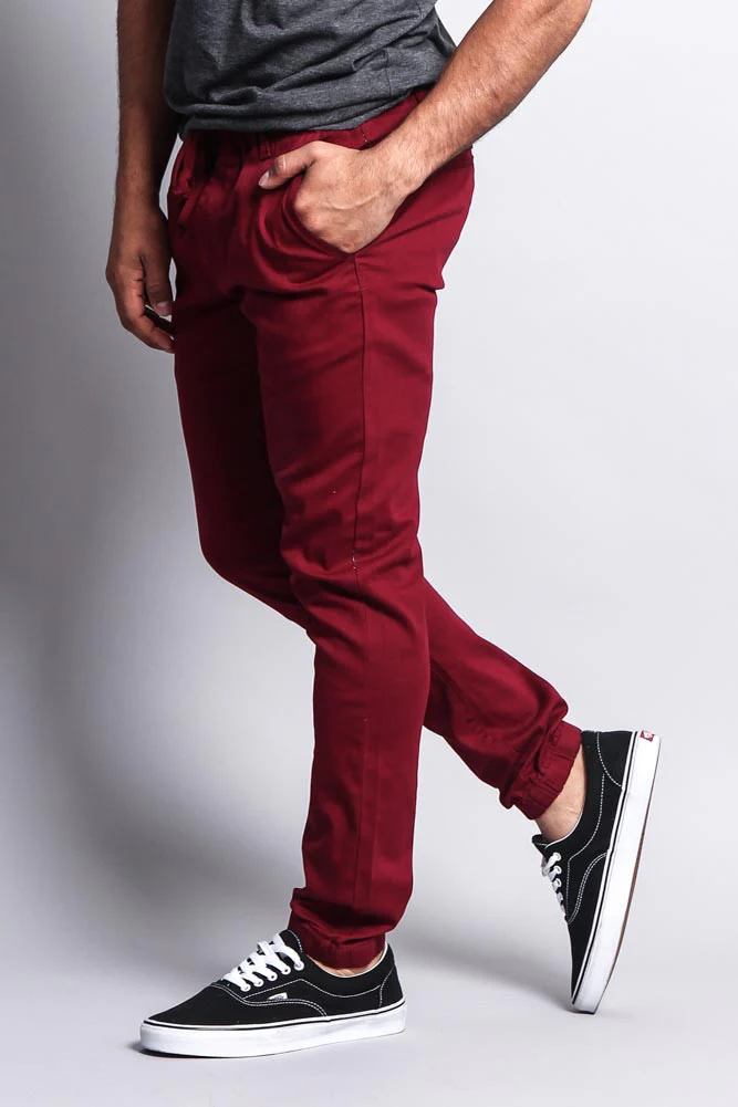 Men's Slant-Pocket Skinny Joggers - Image 8