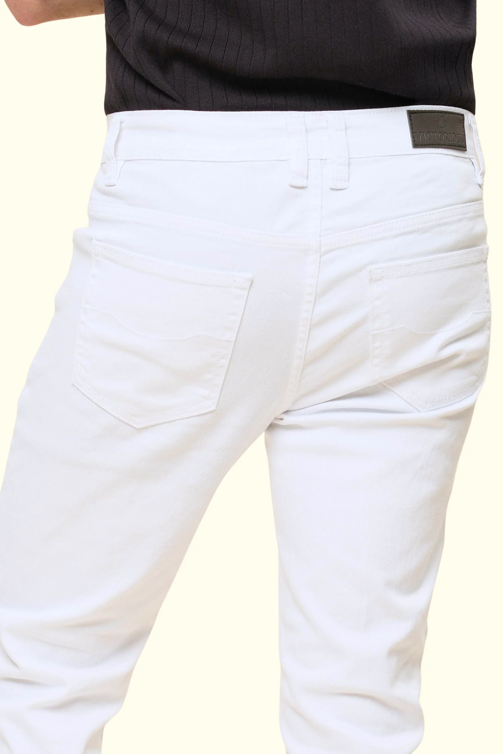 Men's Slim Fit Colored Jeans - Image 11