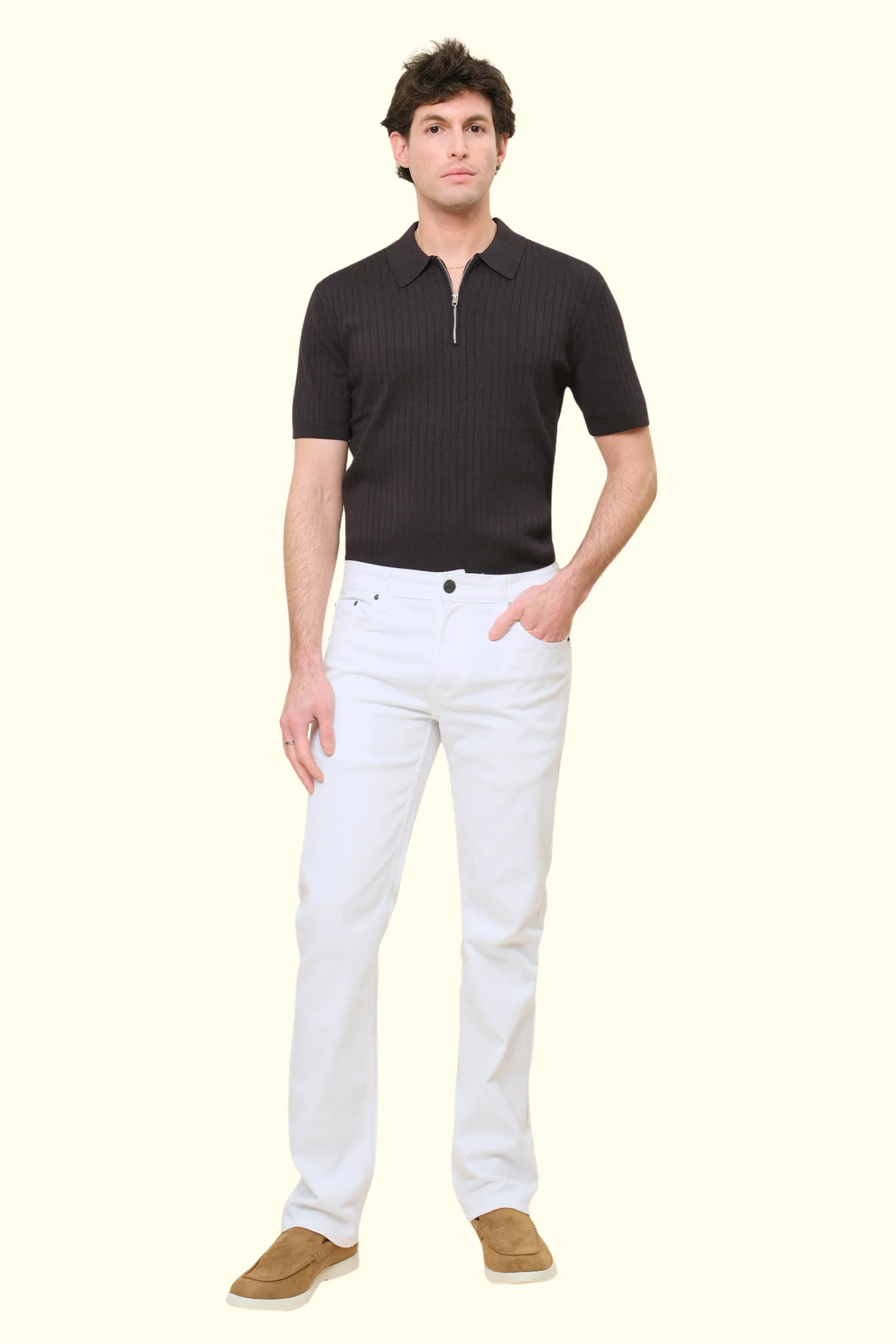 Men's Slim Fit Colored Jeans - Image 12