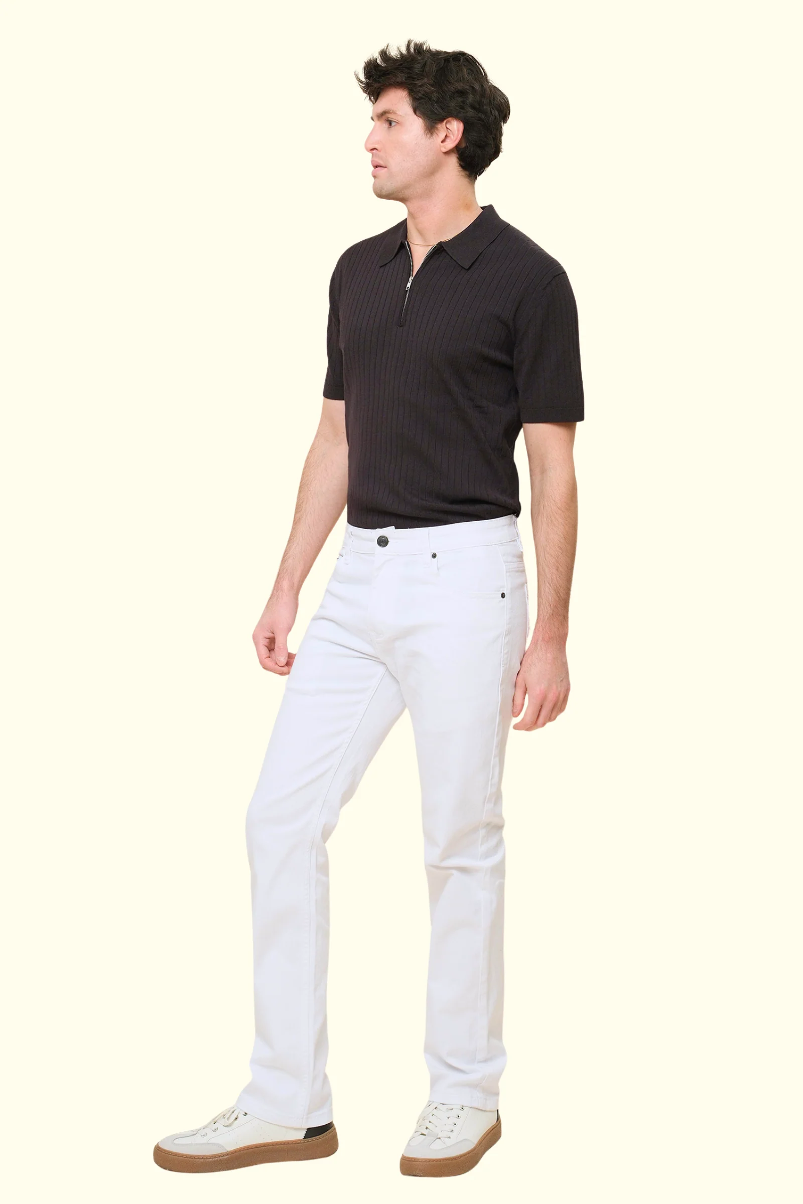 Men's Slim Fit Colored Jeans - Image 14