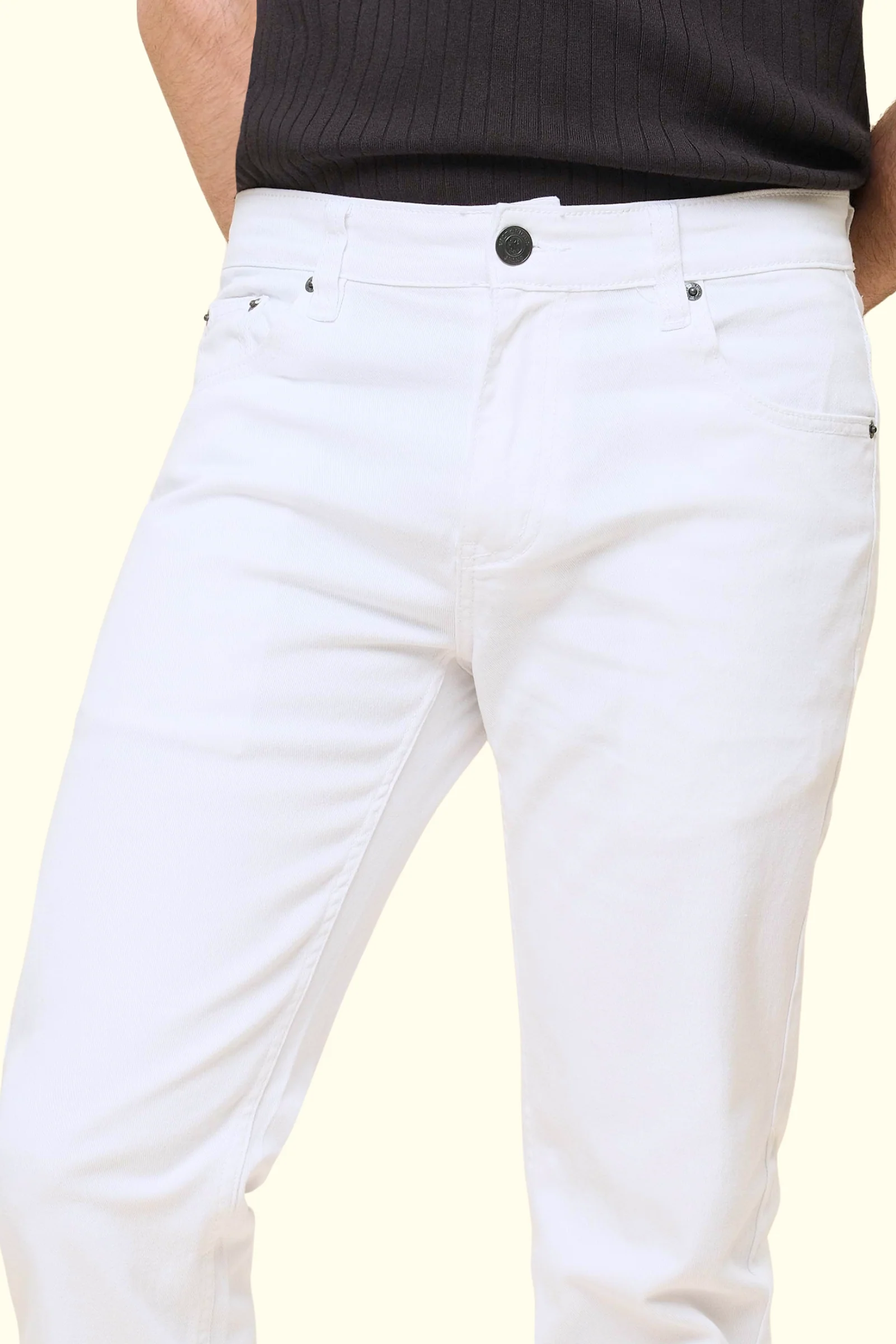Men's Slim Fit Colored Jeans - Image 16