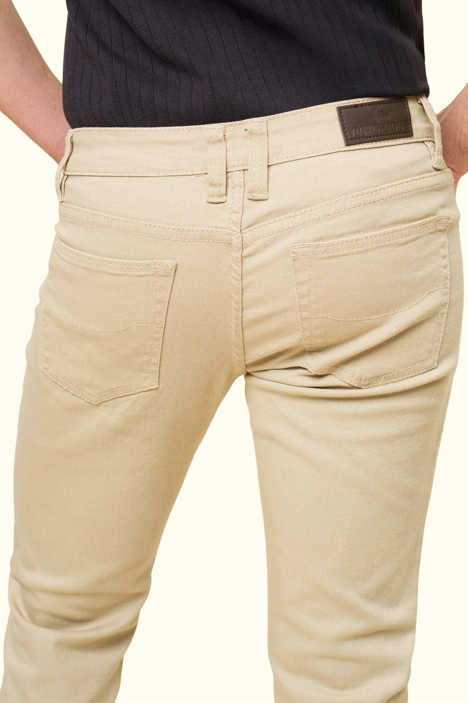 Men's Slim Fit Colored Jeans - Image 21