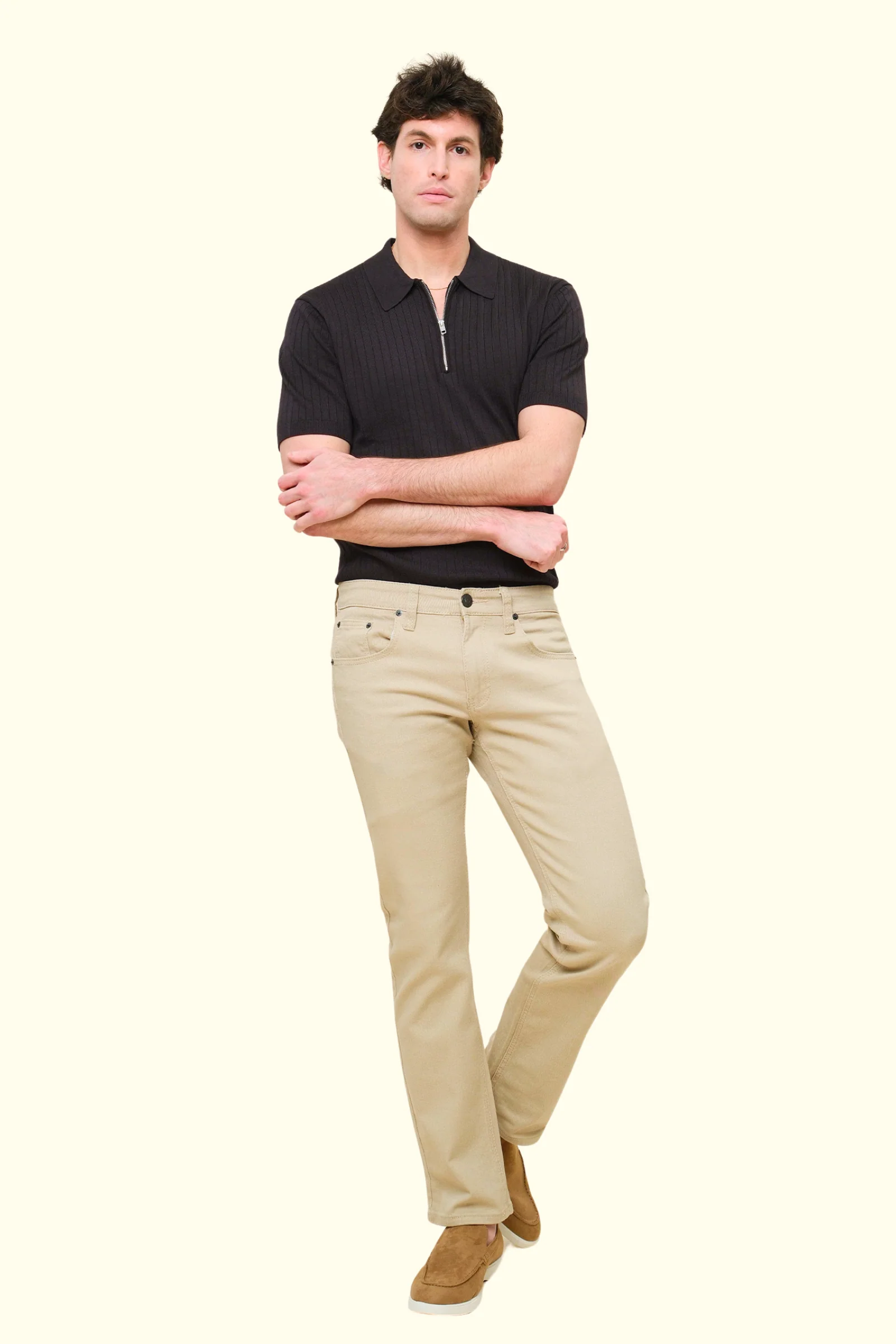 Men's Slim Fit Colored Jeans - Image 22