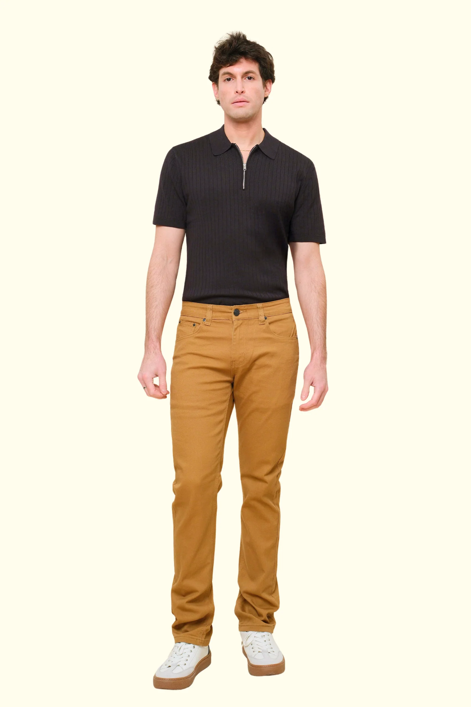Men's Slim Fit Colored Jeans - Image 30