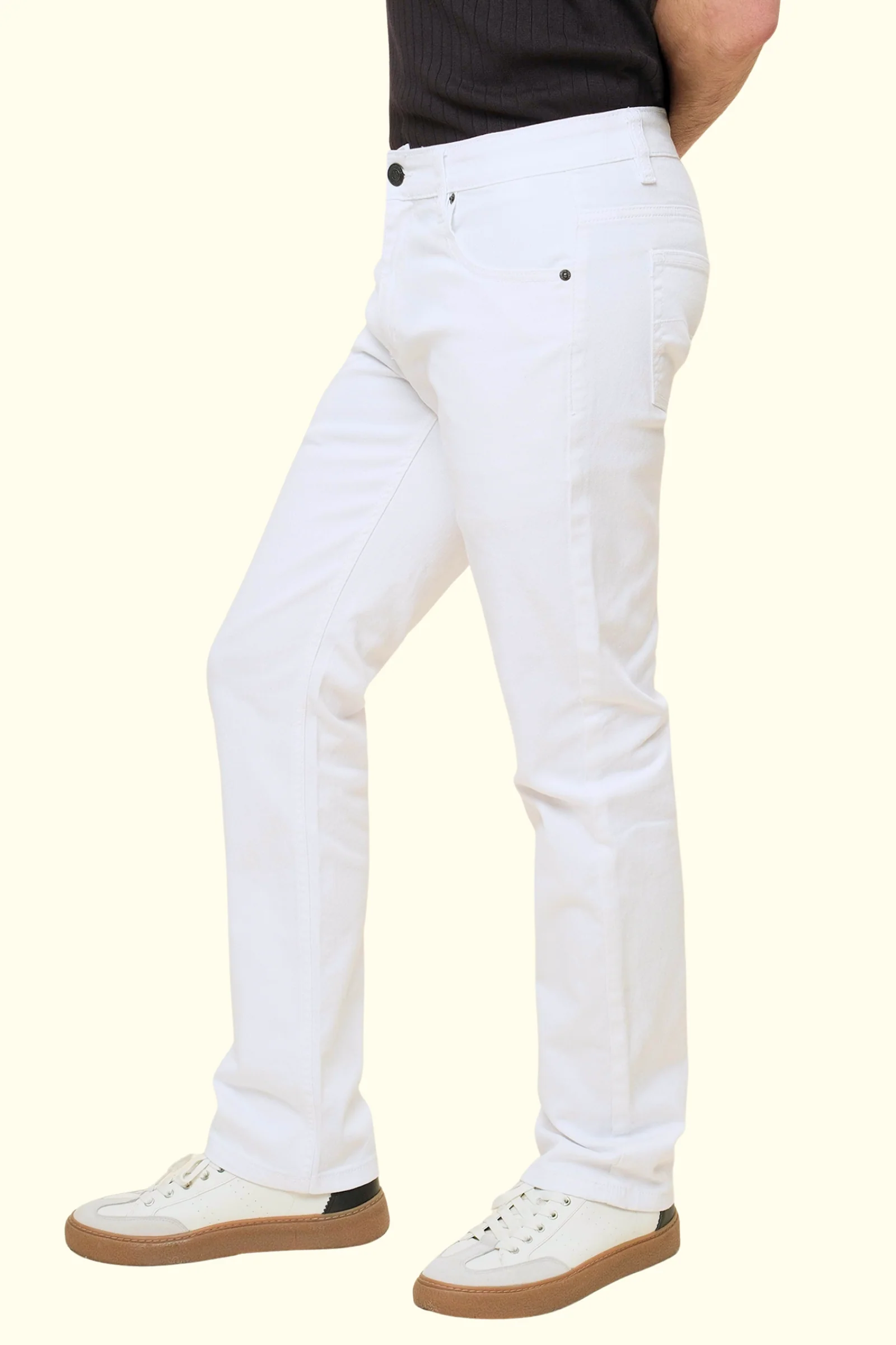Men's Slim Fit Colored Jeans - Image 9
