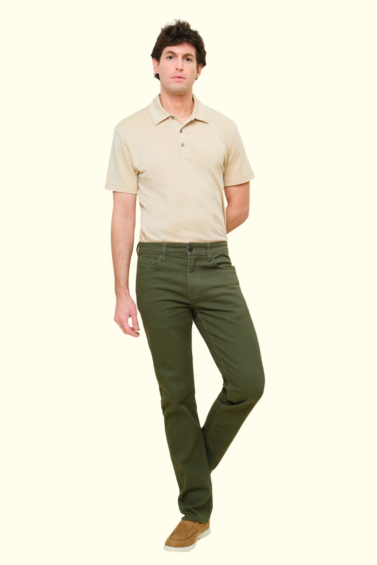 Slim Fit Colored Jeans - Image 15