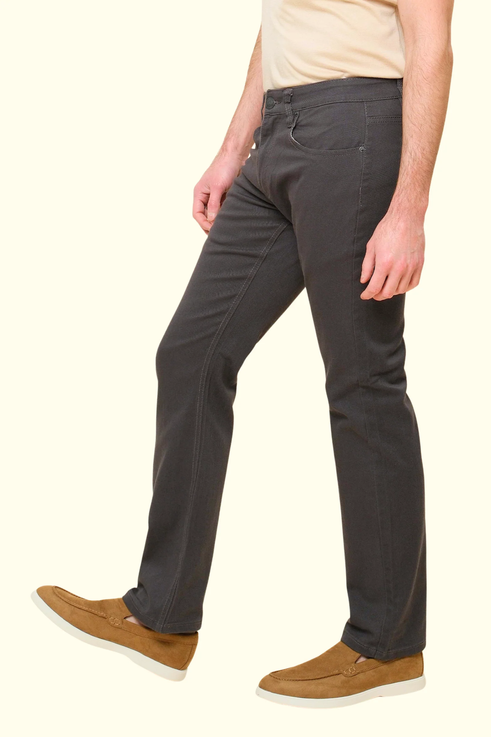 Slim Fit Colored Jeans - Image 4