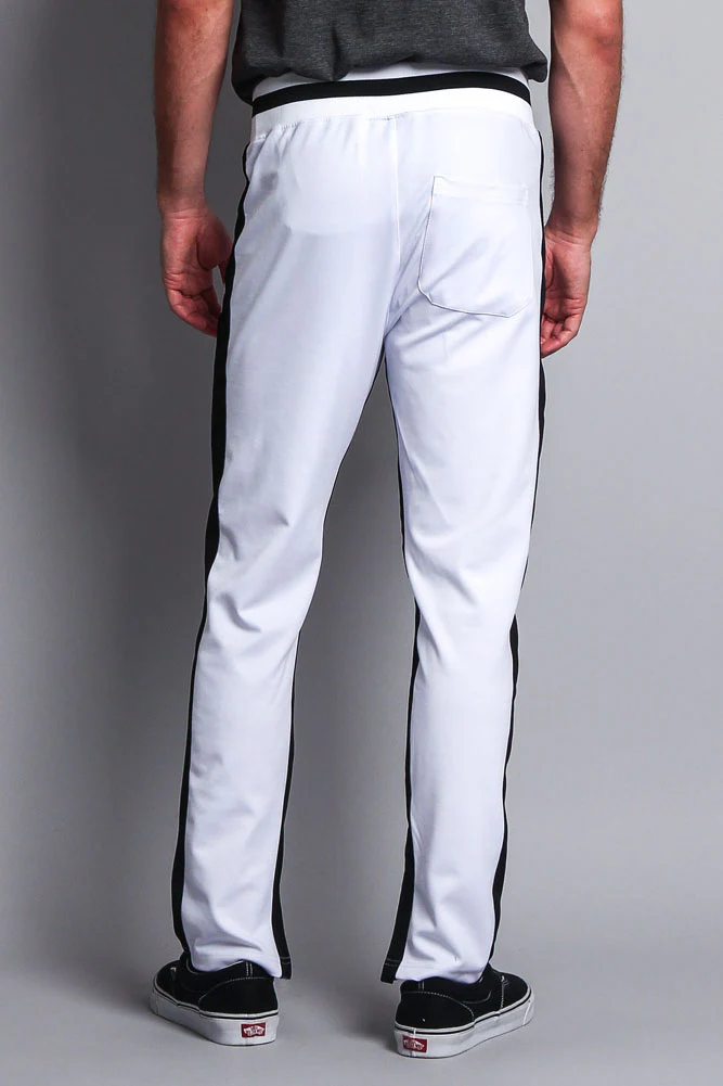 Men's Slim Fit Dual Stripe Track Pants - Image 33