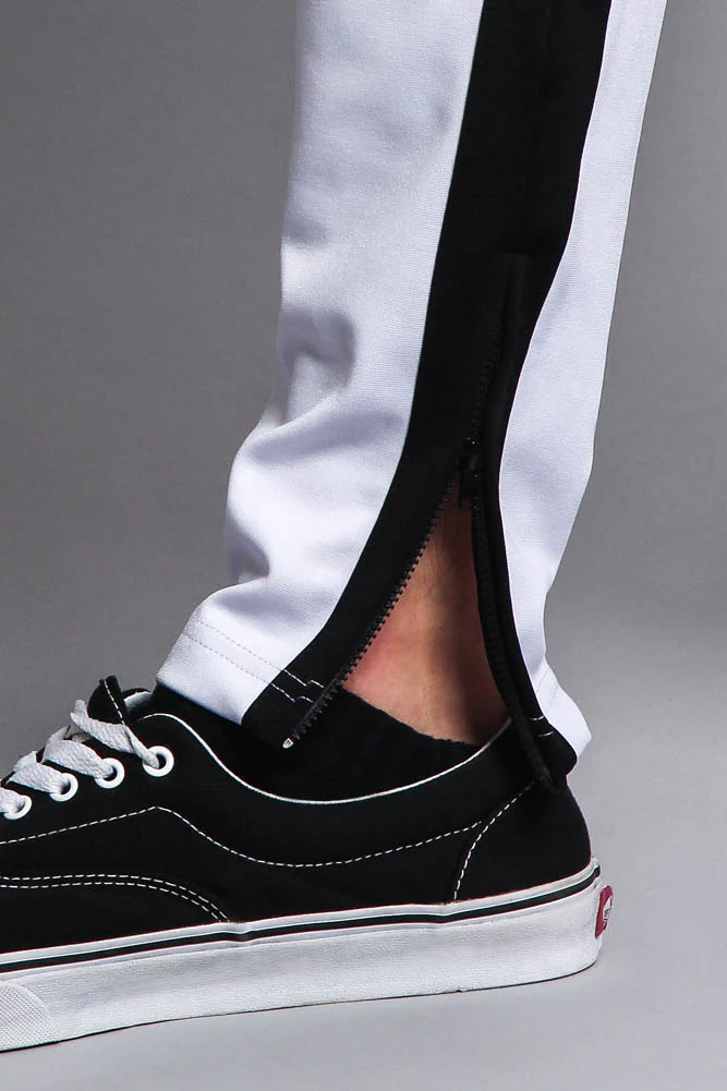 Men's Slim Fit Dual Stripe Track Pants - Image 36