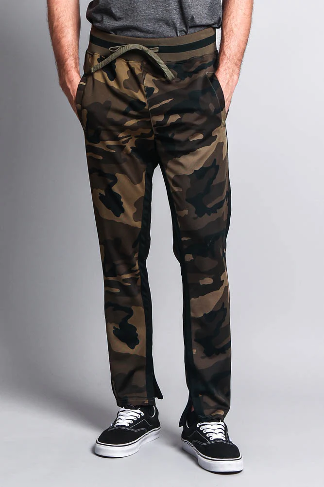 Men's Slim Fit Dual Stripe Track Pants - Image 8