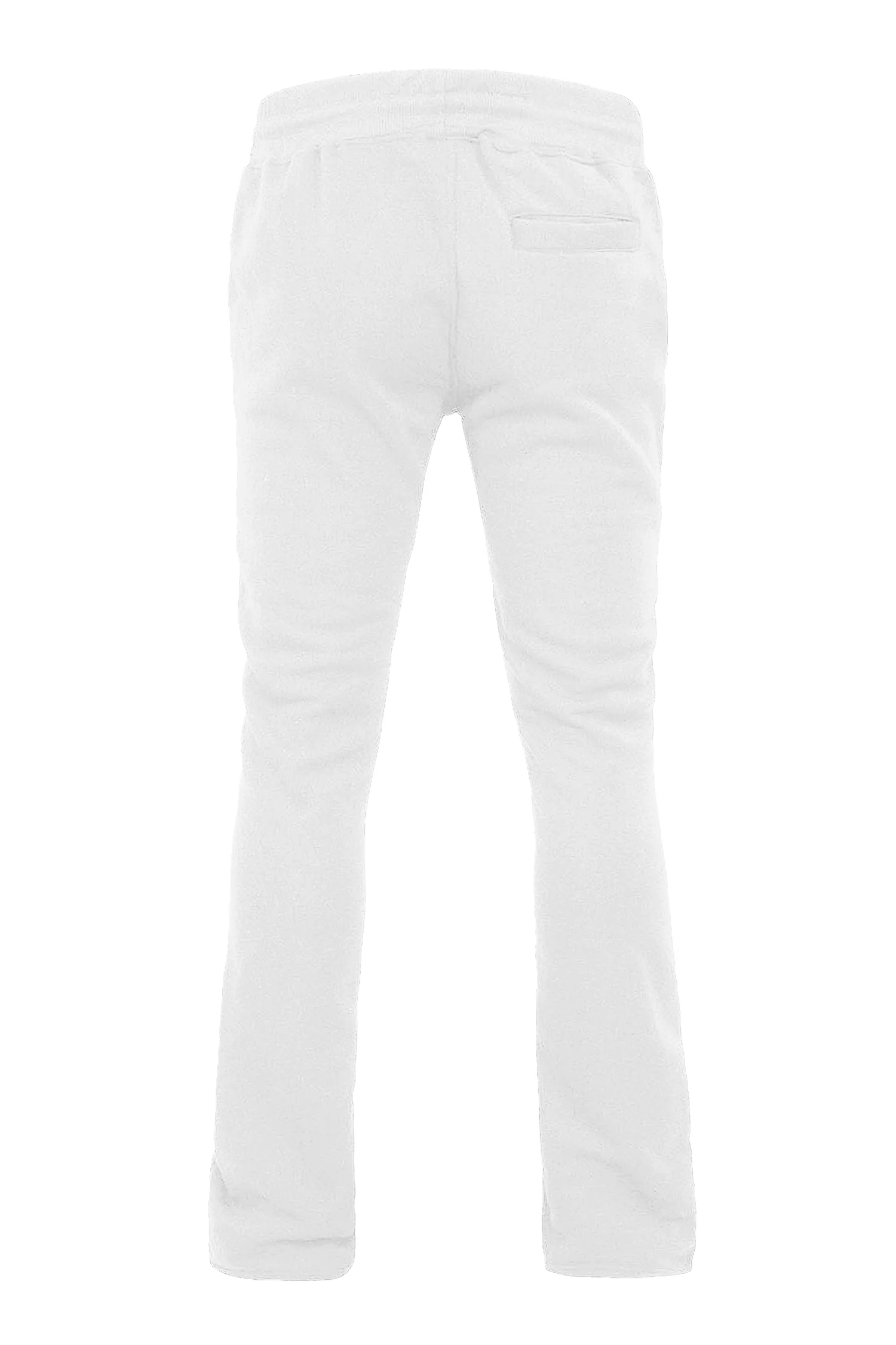 Men's Essential Slim Fit Flared Fleece Stacked Sweatpants - Image 11
