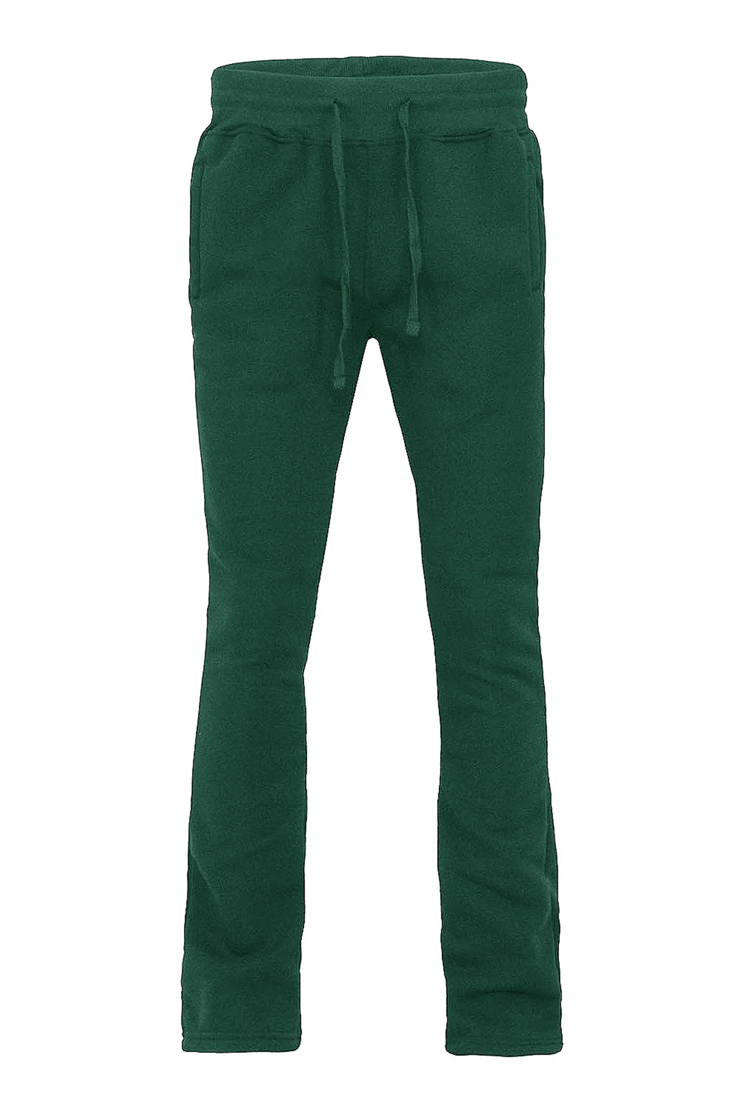 Men's Essential Slim Fit Flared Fleece Stacked Sweatpants - Image 13