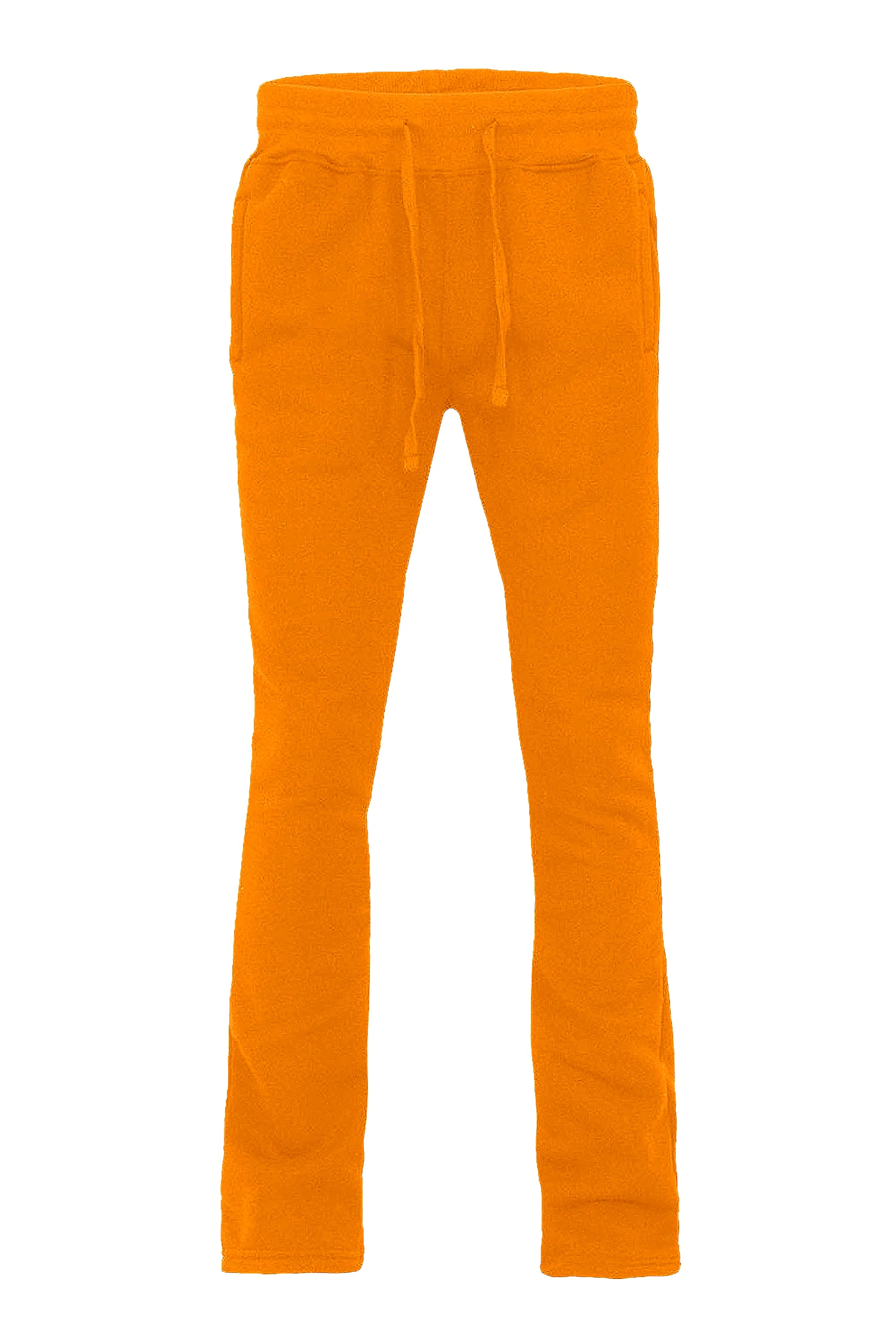 Men's Essential Slim Fit Flared Fleece Stacked Sweatpants - Image 17