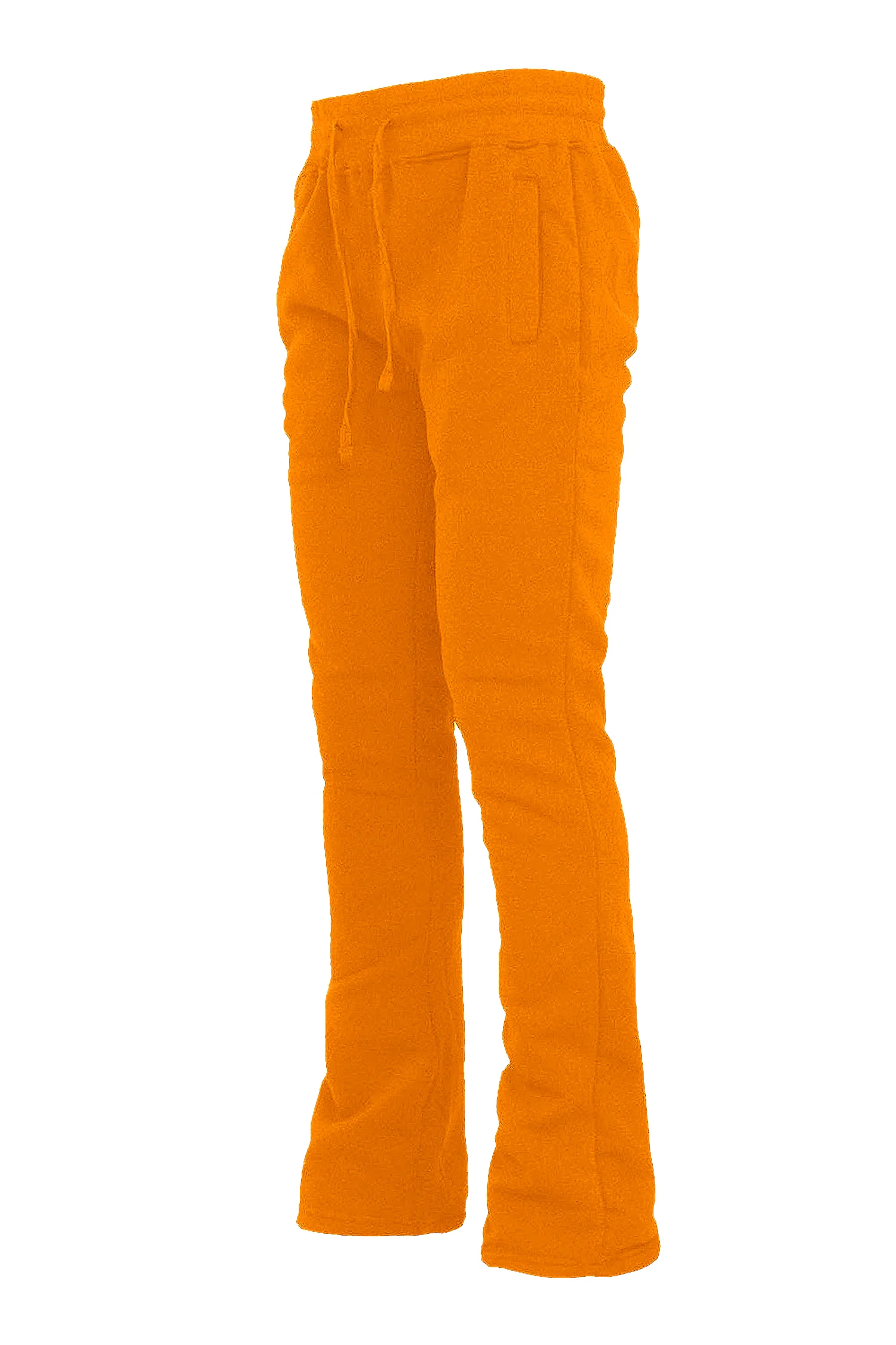 Men's Essential Slim Fit Flared Fleece Stacked Sweatpants - Image 18