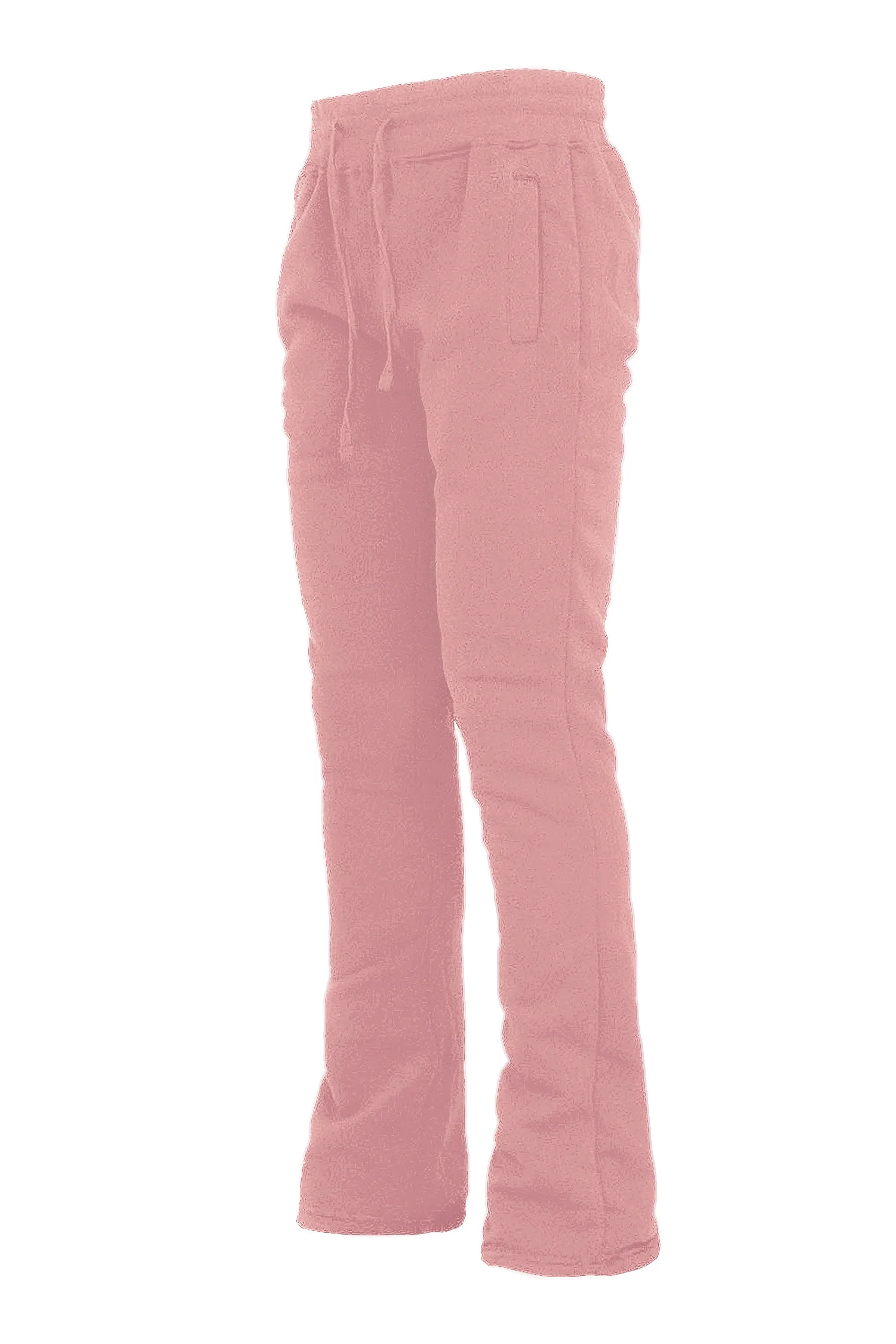 Men's Essential Slim Fit Flared Fleece Stacked Sweatpants - Image 22