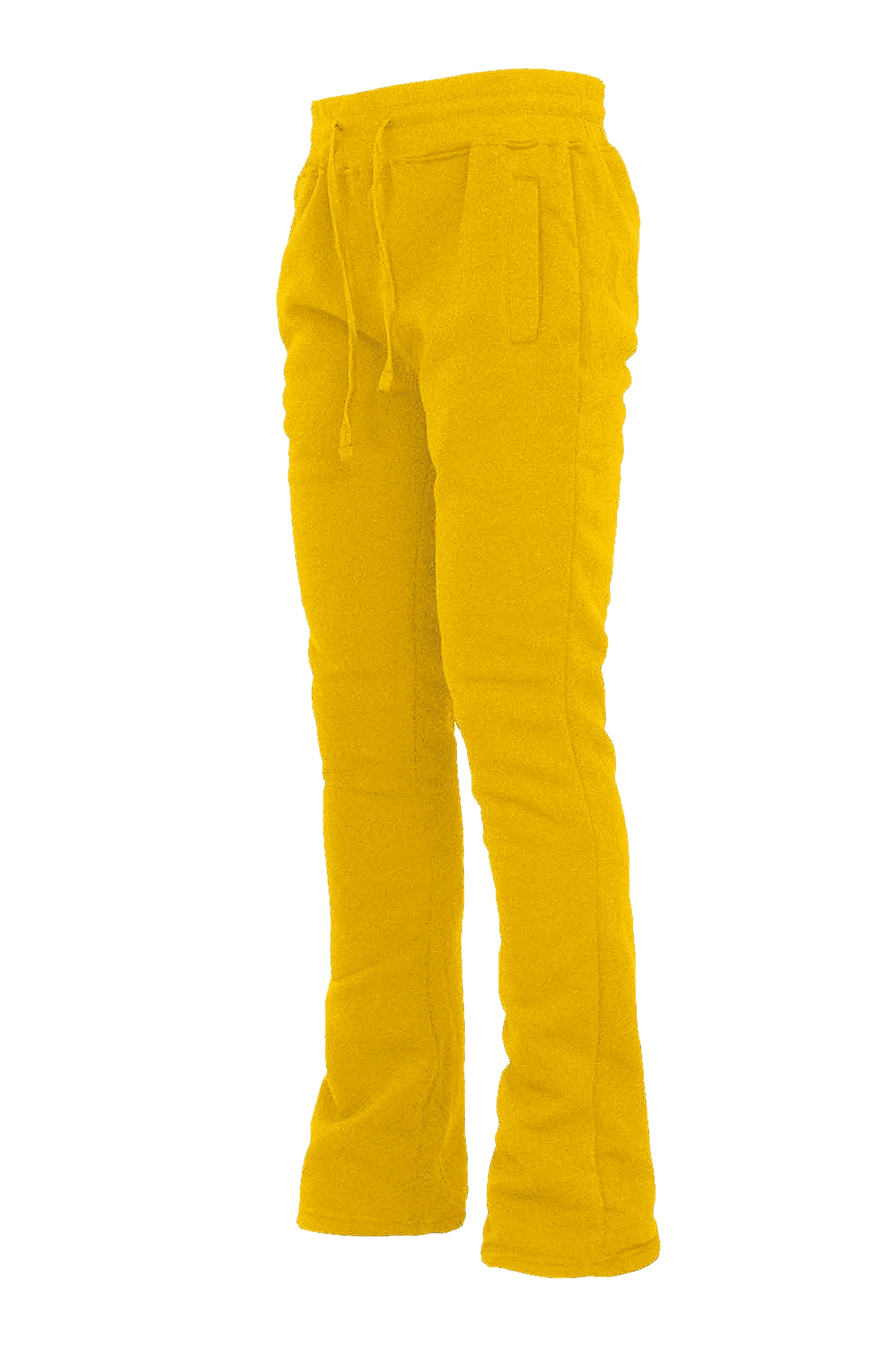 Men's Essential Slim Fit Flared Fleece Stacked Sweatpants - Image 26
