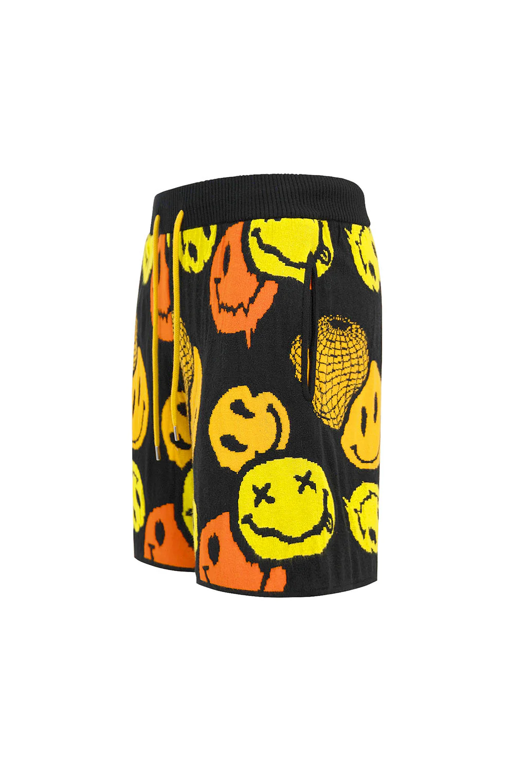 Men's Smiley Sweater Shorts - Image 2