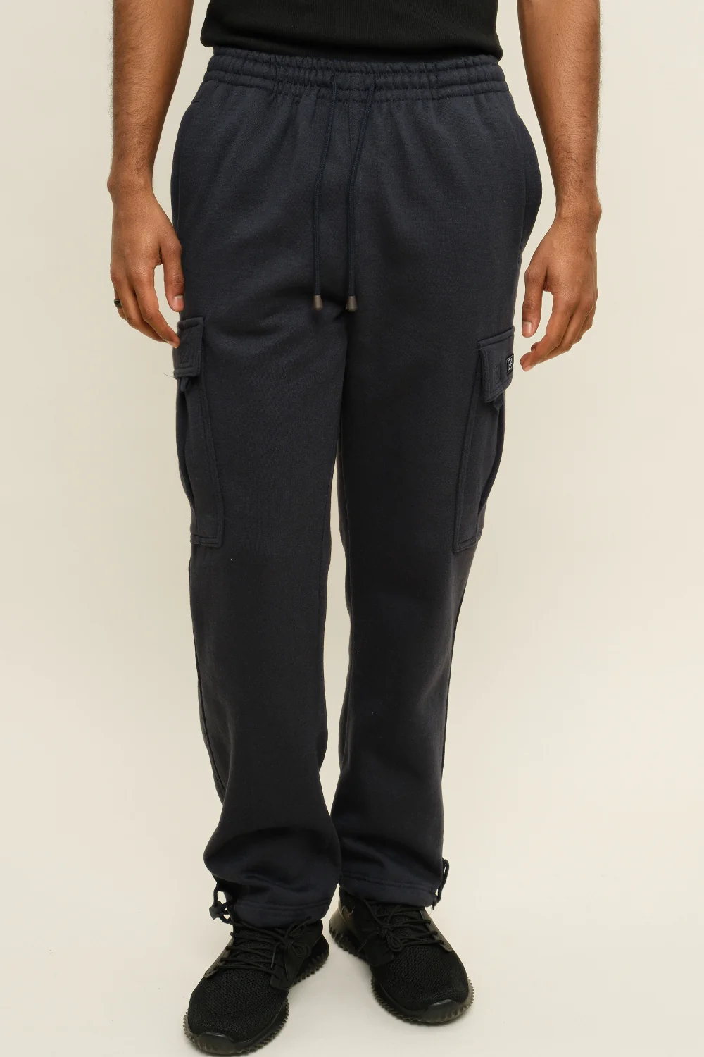 Fleece Heavyweight Cargo Sweat Pants - Image 4