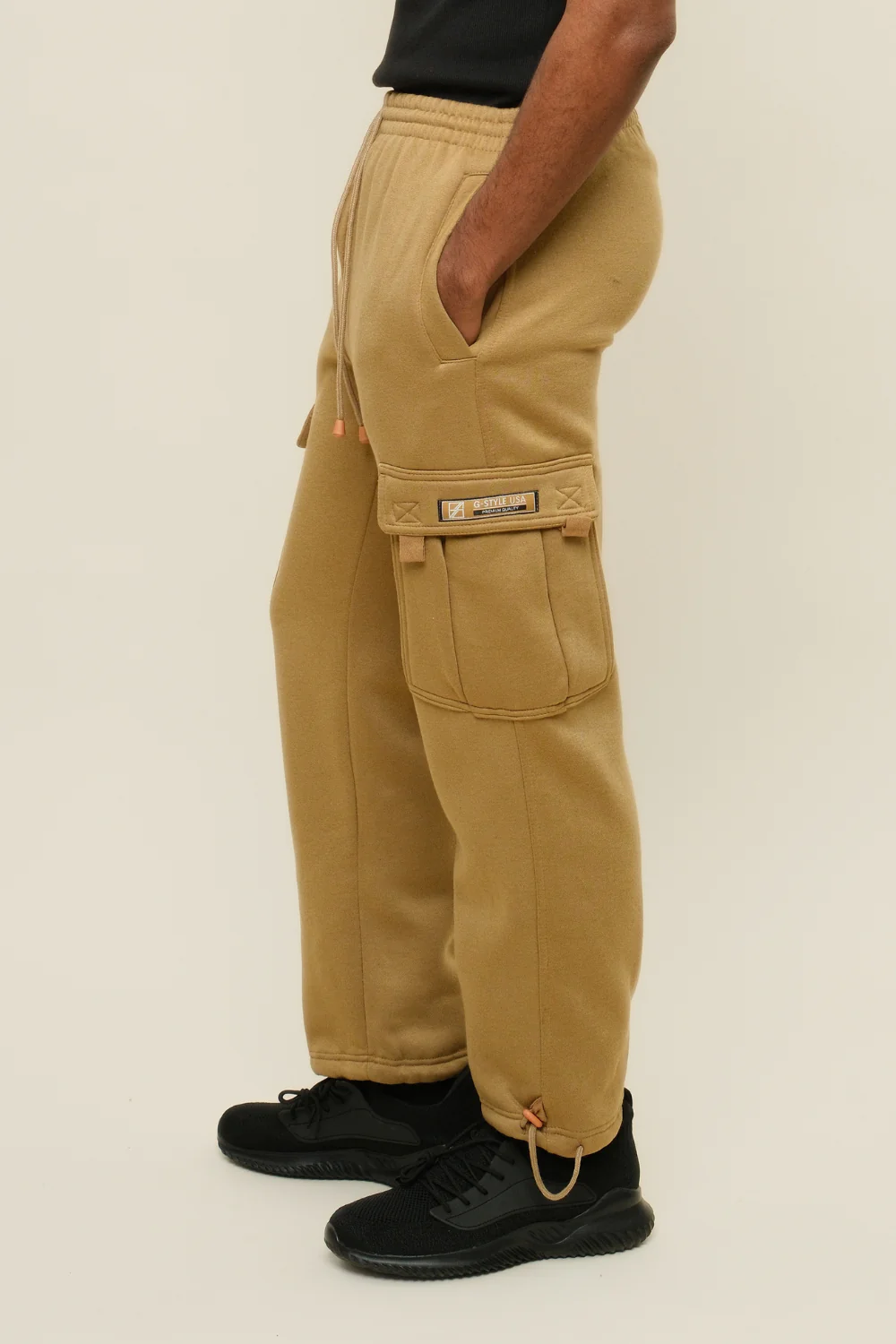 Fleece Heavyweight Cargo Sweat Pants - Image 44