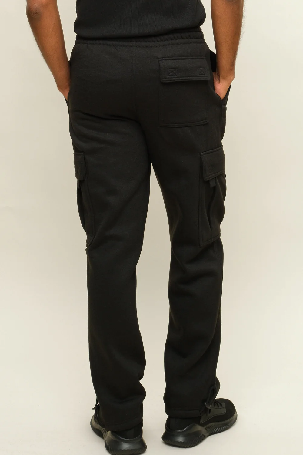 Fleece Heavyweight Cargo Sweat Pants - Image 5