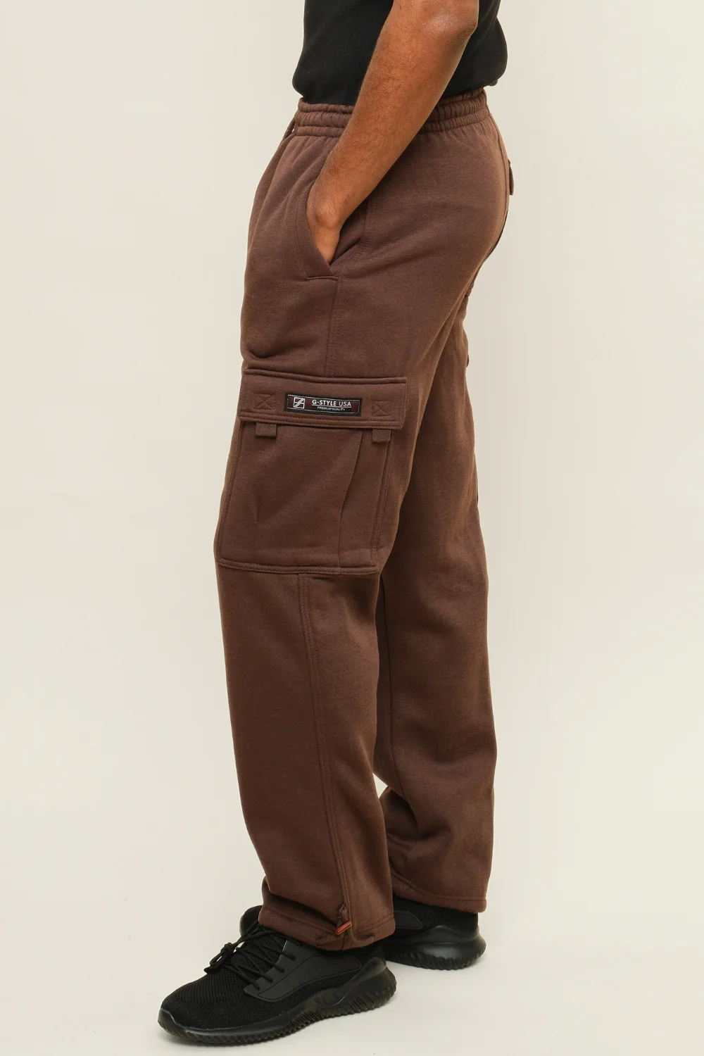 Fleece Heavyweight Cargo Sweat Pants - Image 9