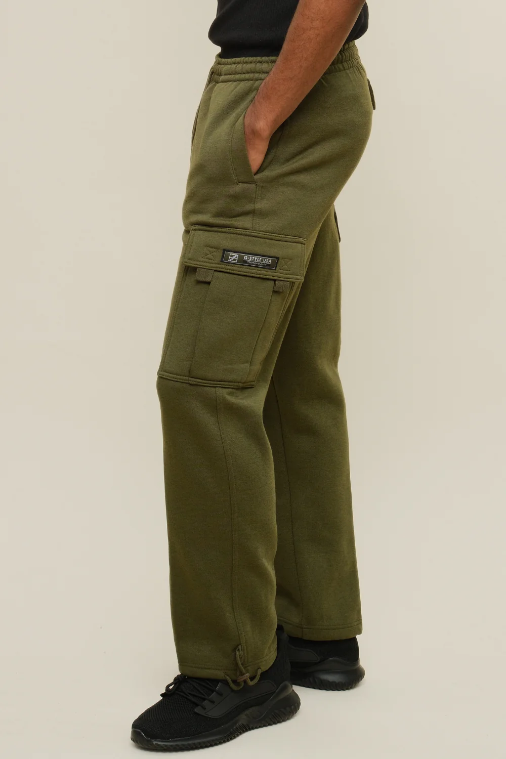 Neon Fleece Heavyweight Cargo Sweat Pants - Image 17