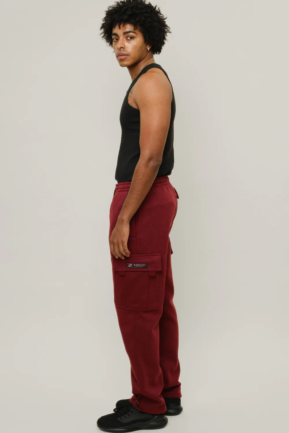 Neon Fleece Heavyweight Cargo Sweat Pants - Image 24